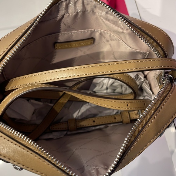 Michael Kors Jet Set Item Large Ombré EW Signature ZP Chain XBody Logo Crossbody - Picture 10 of 14